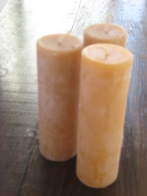 Round Pillar Candles