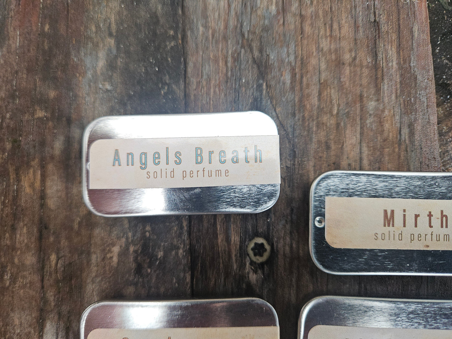 Botanical Solid Perfumes