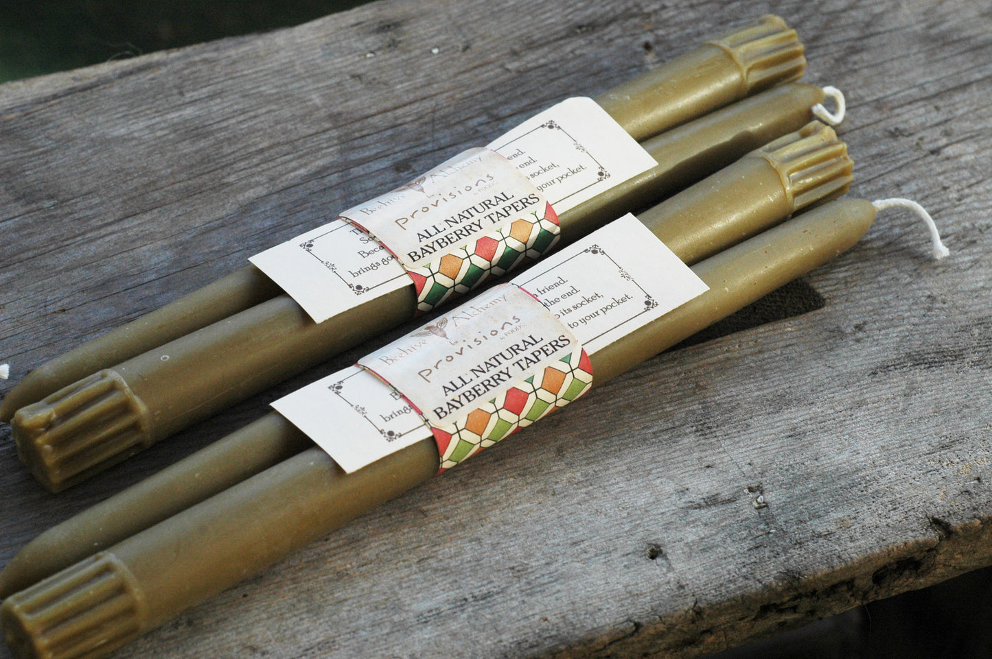 Bayberry Round Taper Candles