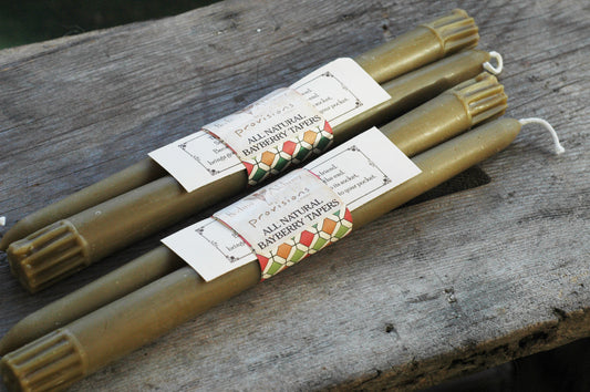 Bayberry Round Taper Candles