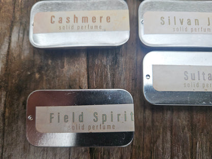 Botanical Solid Perfumes