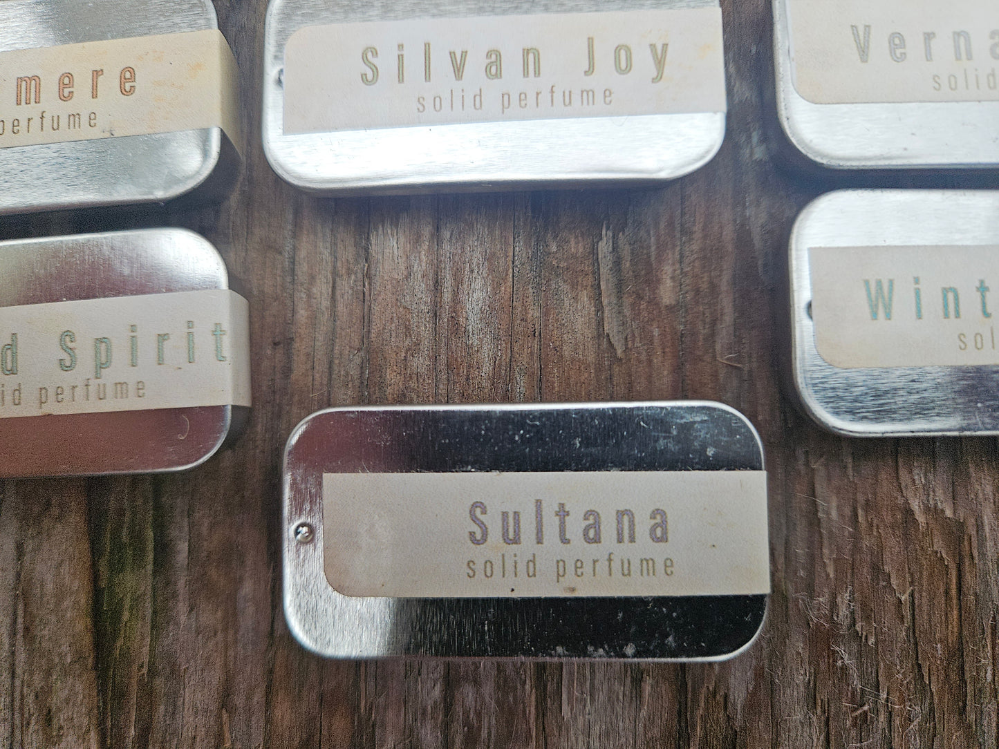 Botanical Solid Perfumes