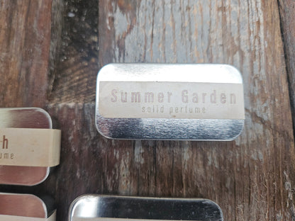 Botanical Solid Perfumes