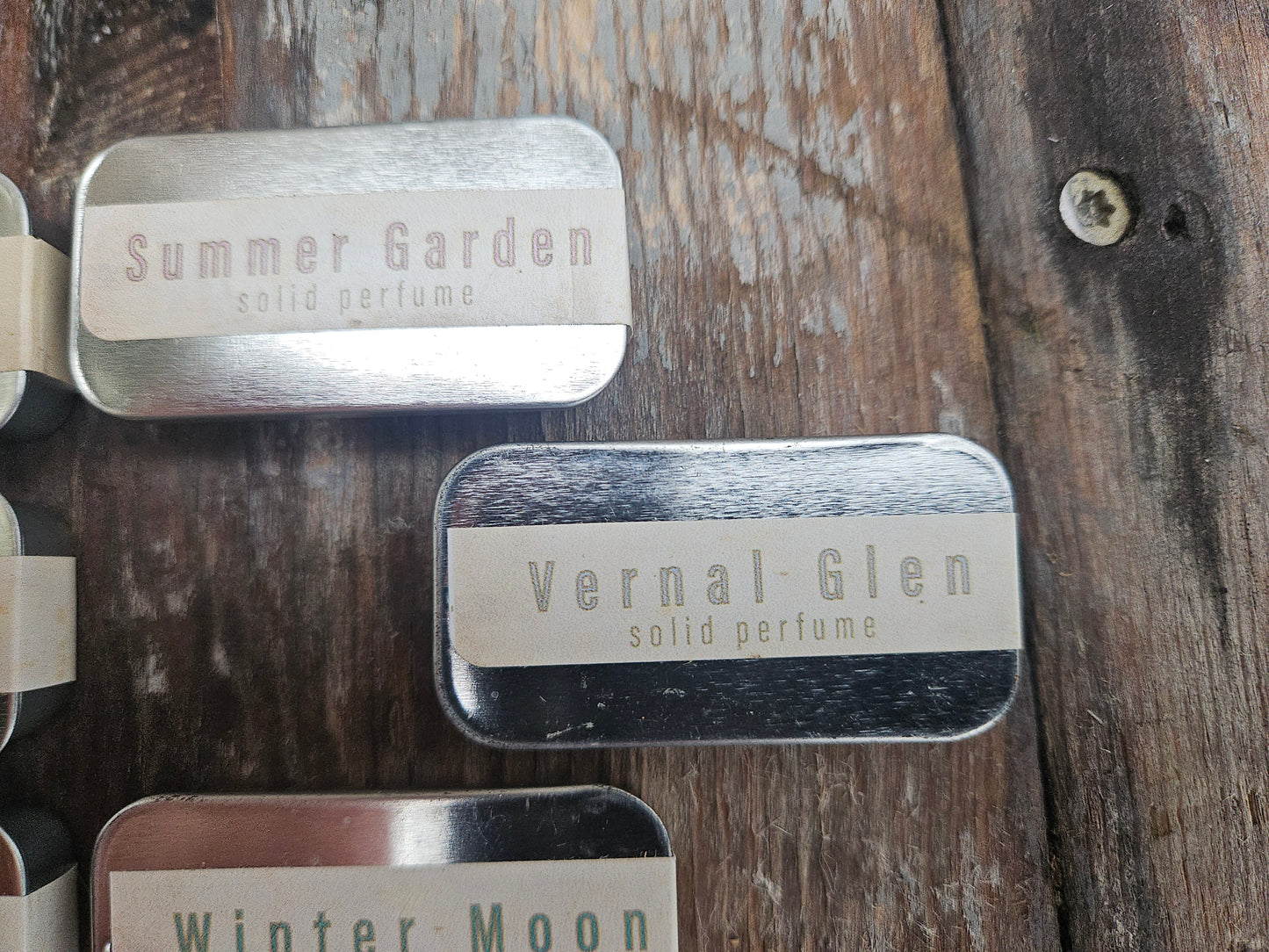 Botanical Solid Perfumes